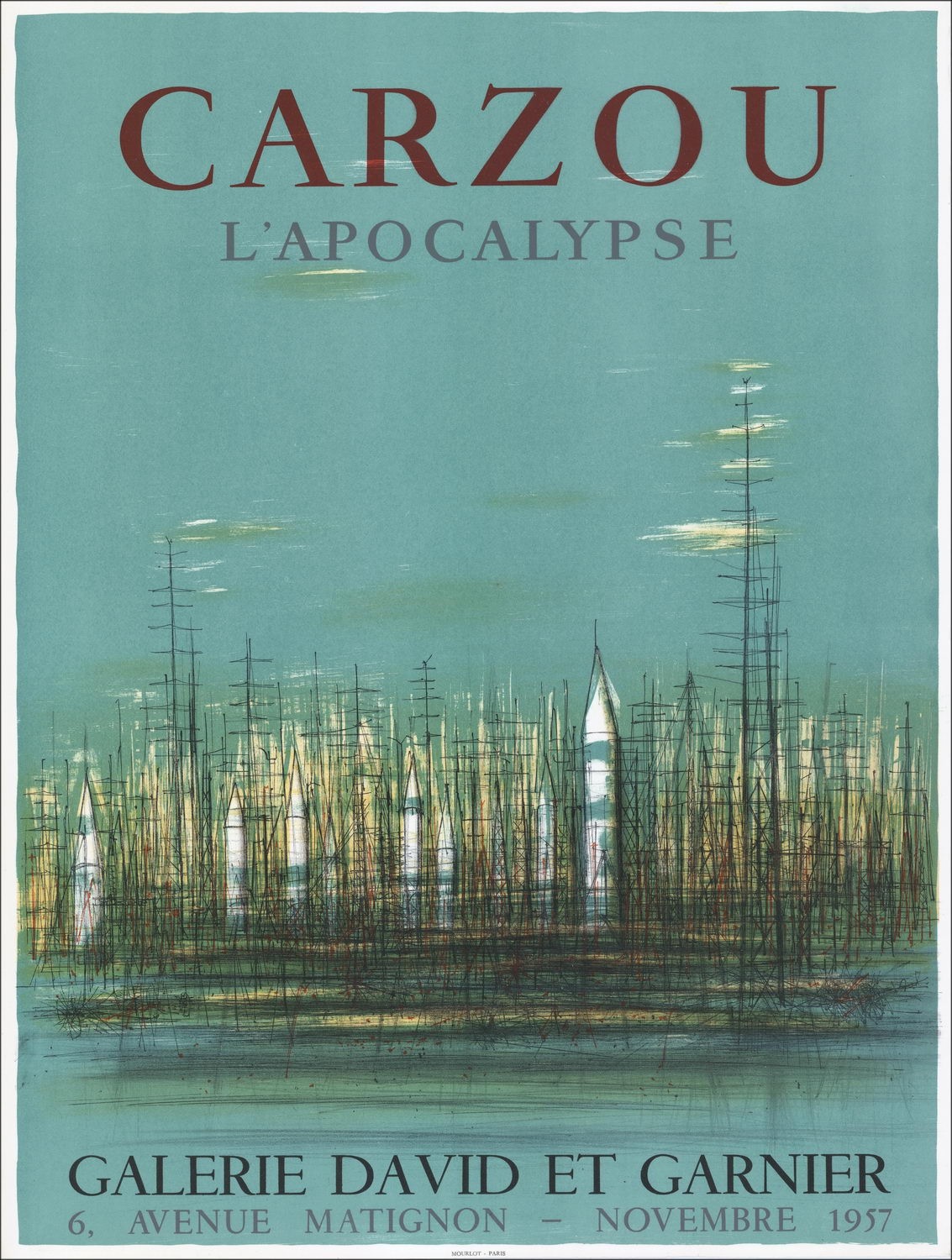 Kaufen Sie Lithographie Jean Carzou die Apokalypse 