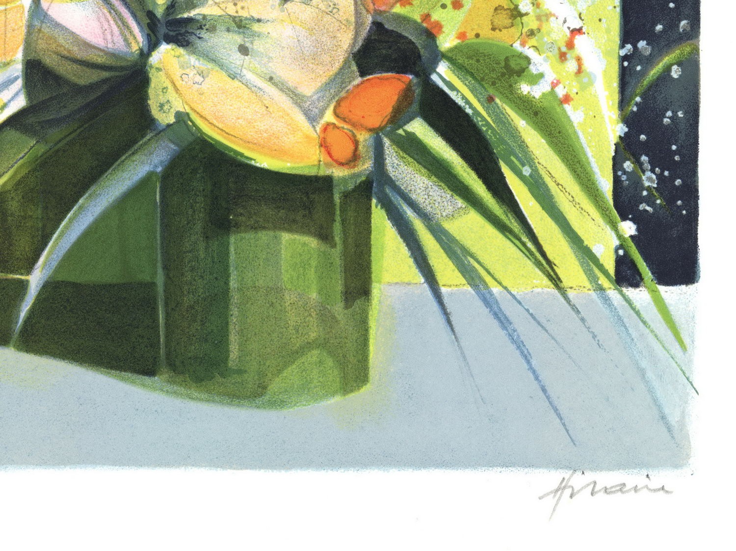 Acquista Camille Hilaire Le Bouquet IV Litografia originale