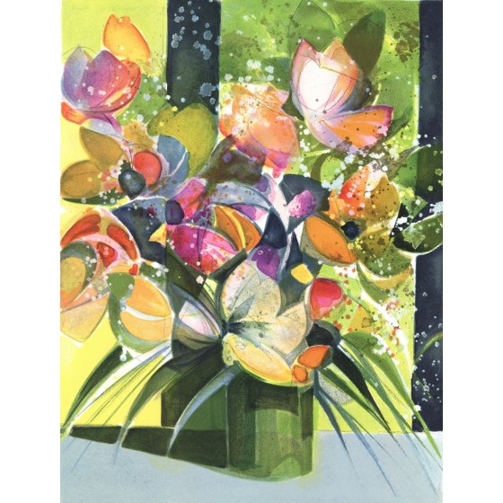 Acquista Camille Hilaire Le Bouquet IV Litografia originale