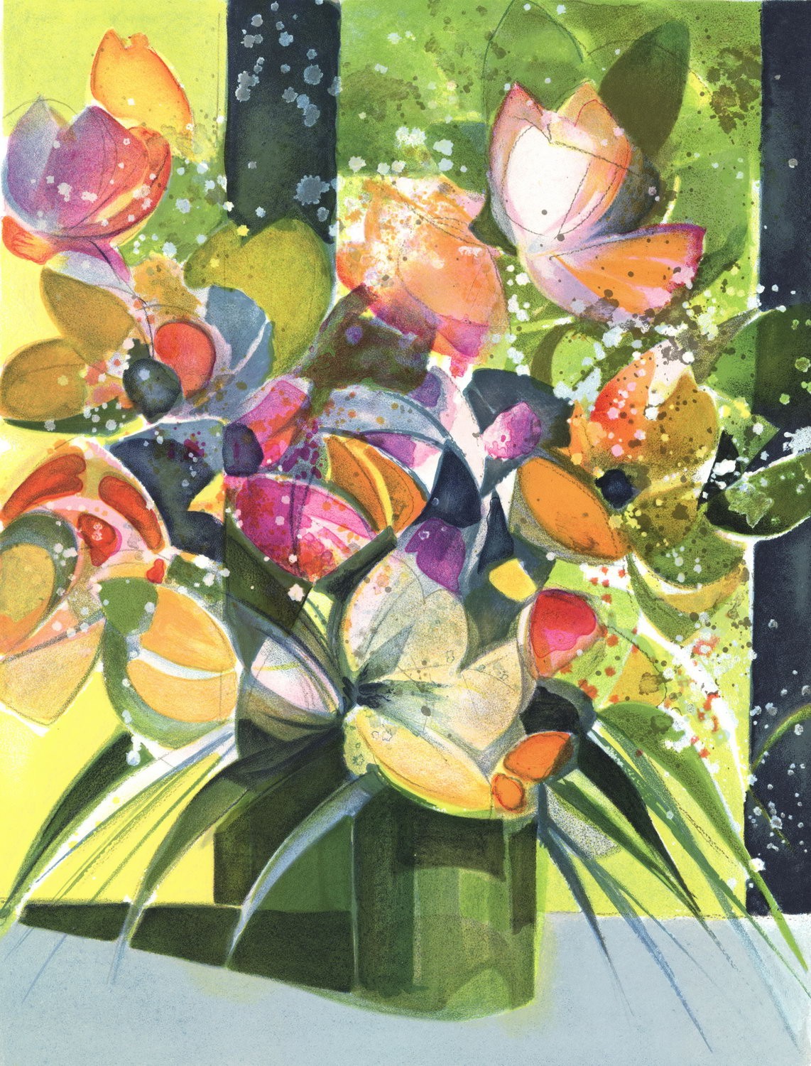 Acquista Camille Hilaire Le Bouquet IV Litografia originale