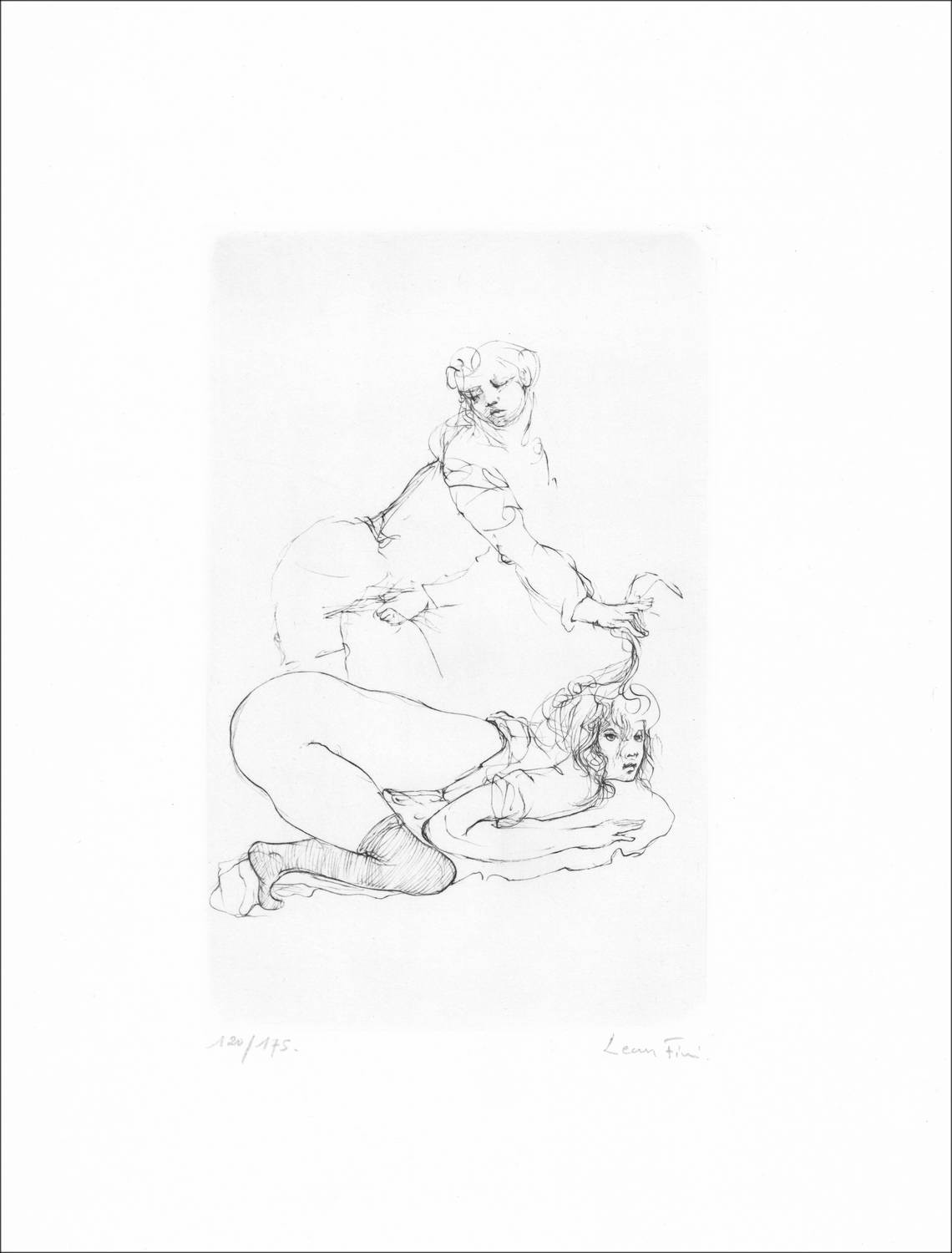Acquista Litografia originale Monel III di Leonor finita
