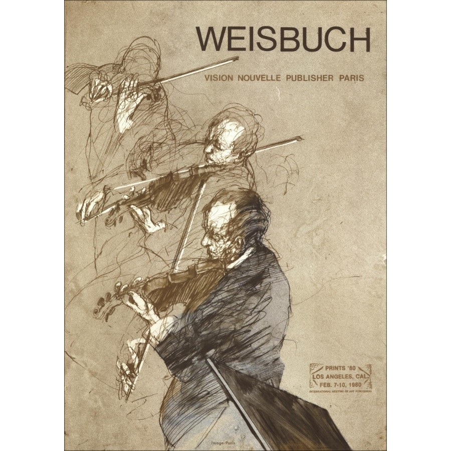Acquista Claude Weisbuch Litografia Vision Nuovo, Los Angeles