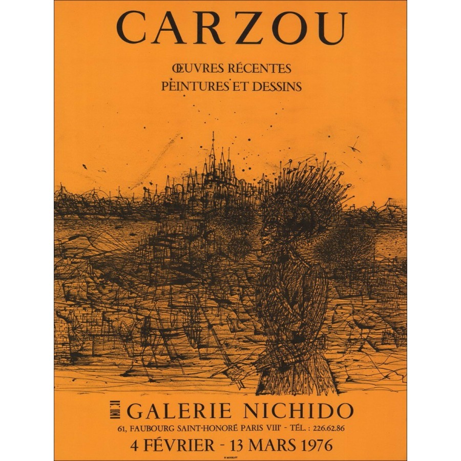 Kaufen Sie original Mourlot Jean Carzou Poster Lithographie Nichido
