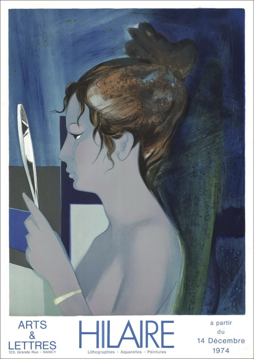 Buy Lithograph Camille HILAIRE Exhibition, Galerie Arts et lettres, Nancy