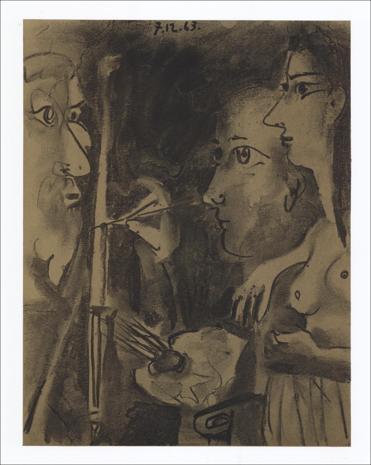 Comprar litografía Pablo Picasso Exhibition Gallery Louise Leiris 