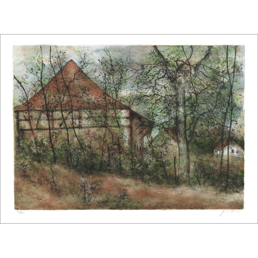 Comprar Bernard Gantner Alsacian Houses II Litografía original