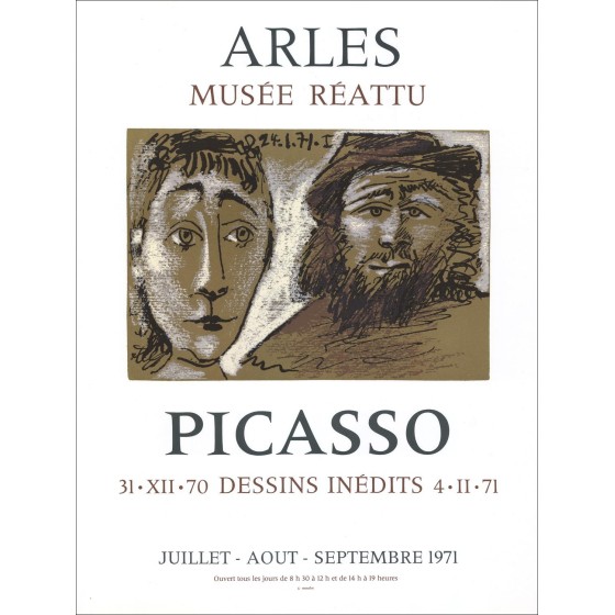 Kaufen Pablo Picasso Lithography Messedesigns IneDit Aktien, Paris 1971