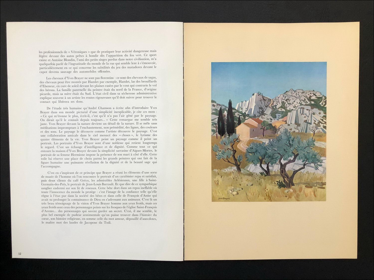 Illustration zu kaufen von Yves BRAYER Pierre Mac Orlan, Yves Brayer und seinen Prozessionen
