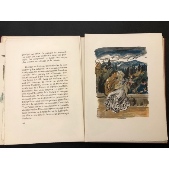 Buy 26 Lithographs of Yves BRAYER Blood, voluptuousness and death