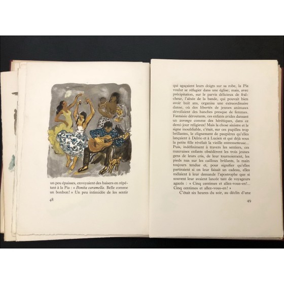 Buy 26 Lithographs of Yves BRAYER Blood, voluptuousness and death