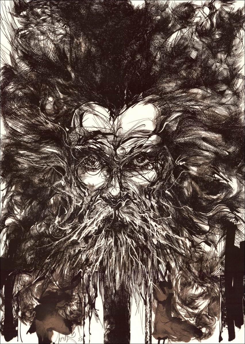 Raymond Moretti Original-Lithographiezusammensetzung 15