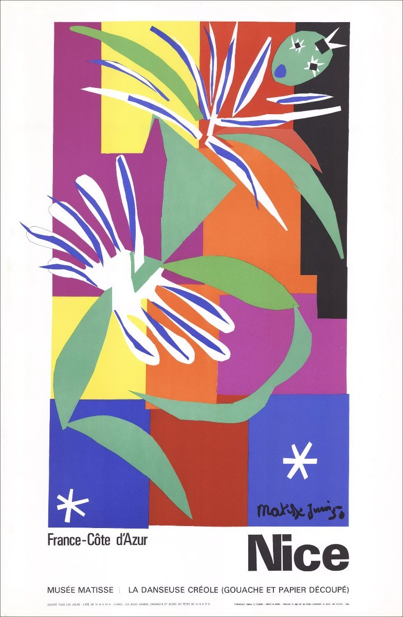 Henri Matisse - Litografia originale "La Danseuse Créole" (1965)