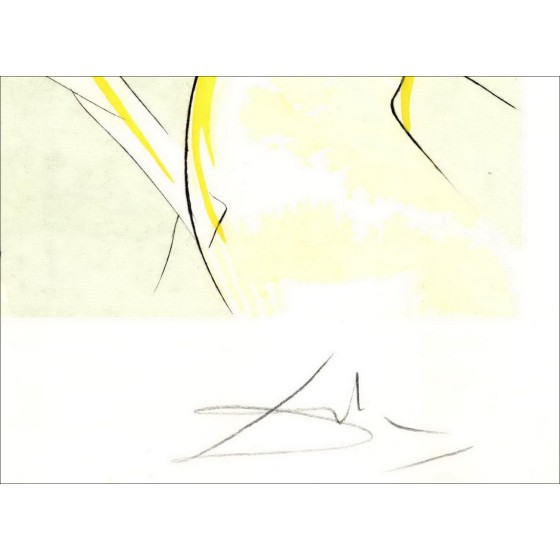 Salvador DALI - Original engraving "The Bestiary of La Fontaine, The Horse Who Wanted to Avenge the Stag"