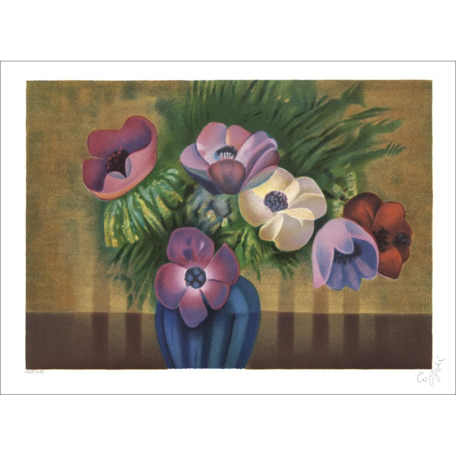 Comprar Anemones de Louis Toffoli su litografía original