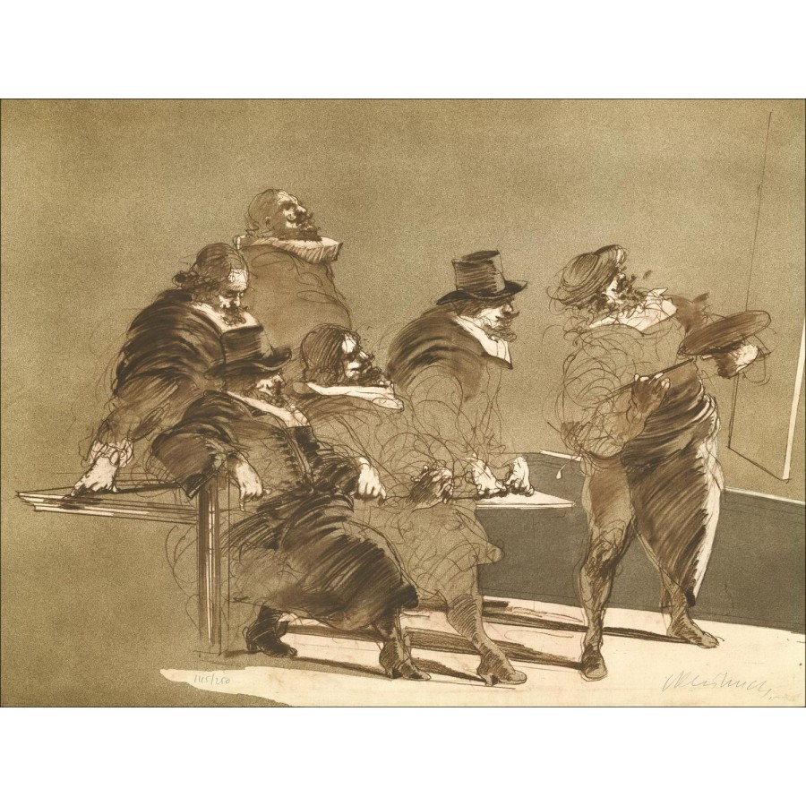 Acheter Claude WEISBUCH L'atelier d'Amsterdam Lithographie 1975
