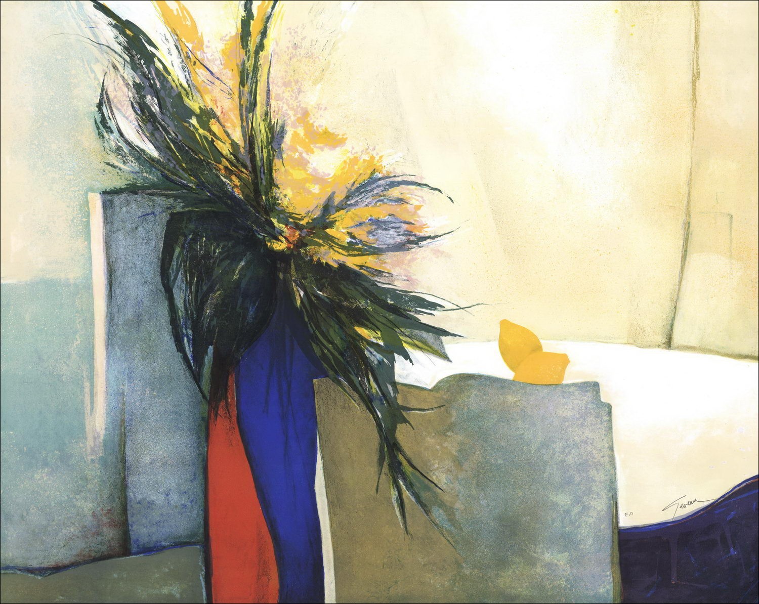Acquista Claude Gaveau Litografia originale GRAND Bouquet