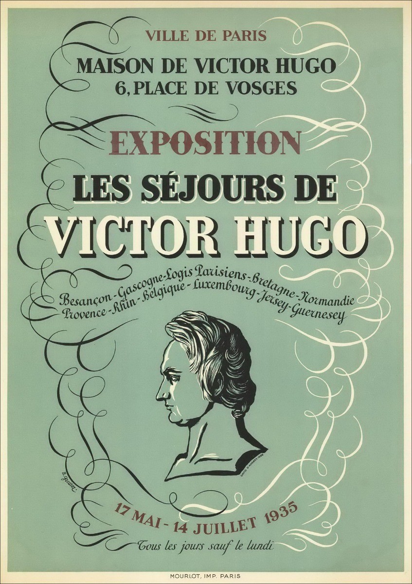 Comprare litografia VICTOR HUGO 1935