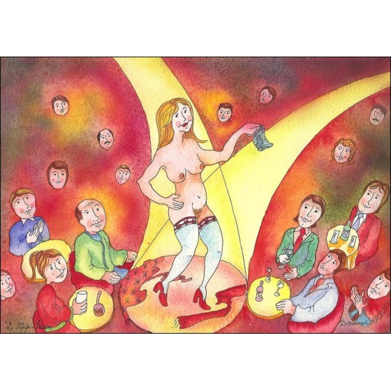 Bernard Vermanruyce - Dibujo original