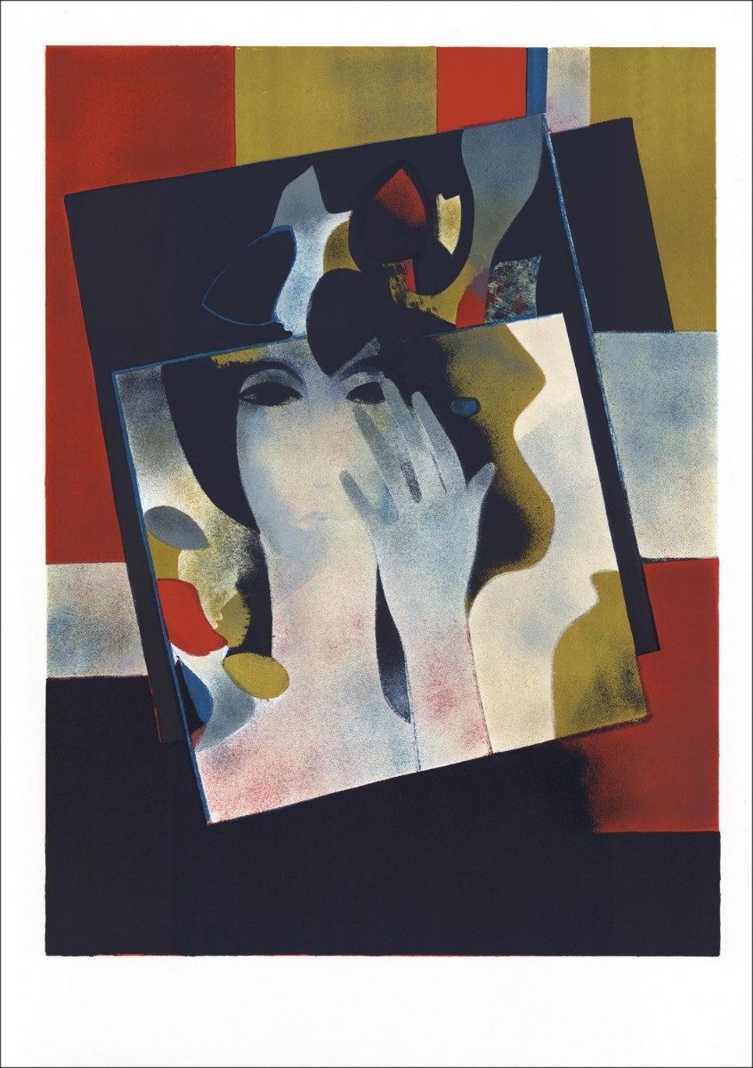 André Minaux - Litografía original "Guillebaudon" 91x64cm - 1979