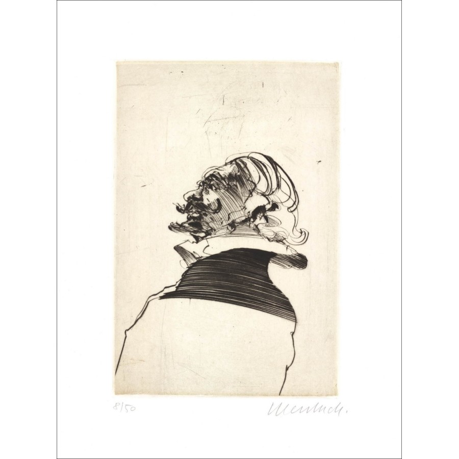 Comprar grabado original Claude Weisbuch Retrato de Jacques Callot 01 1992