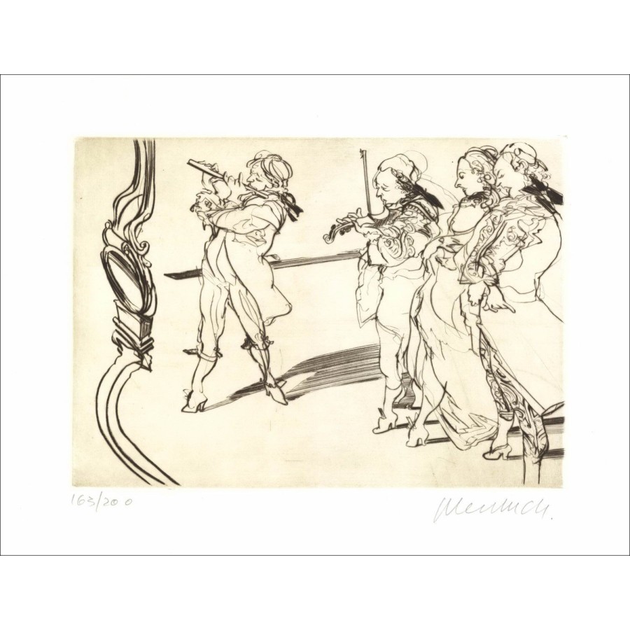 Acheter Claude WEISBUCH Gravure Originale Opéra, La flûte enchantée