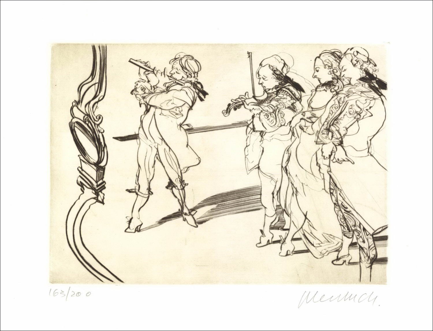 Comprar Claude Weisbuch Original grabado Ópera, la flauta encantada