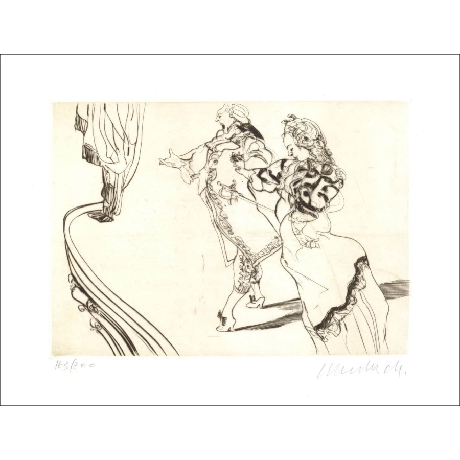 Buy Claude WEISBUCH Original Engraving Opera, Manon Lescaut