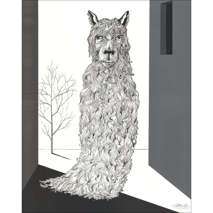 Koop de Berenice Originele Litho van Félix Labisse uit 1974