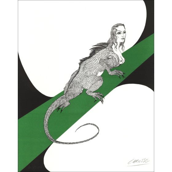Felix Labissa Litographie Storia naturale, Guéregote Guéregote 1974