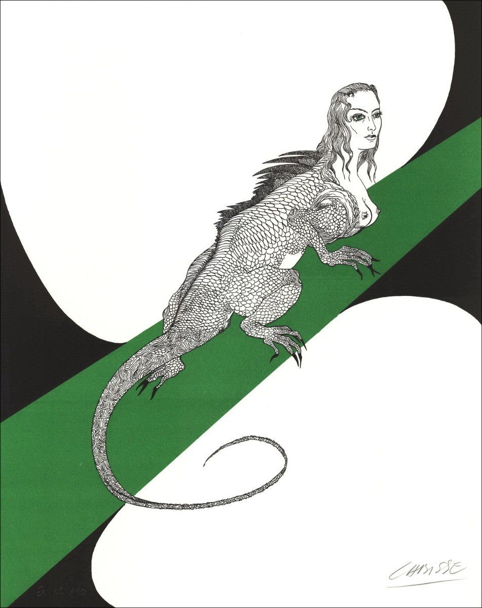 Felix Labissa Litographie Storia naturale, Guéregote Guéregote 1974