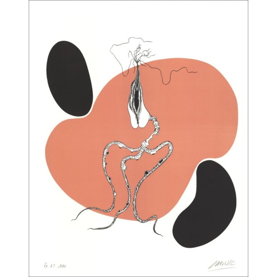 Acquistare Litografia Felix Labisse Storia naturale, L'Emond-Midi