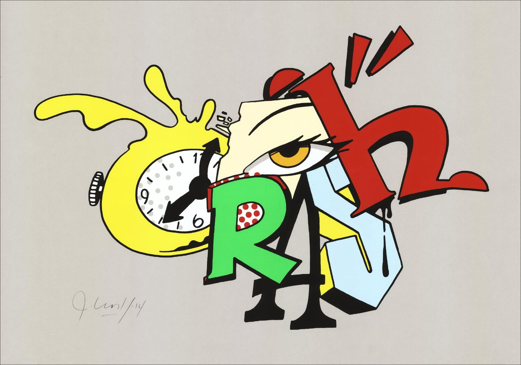 Compre el reloj II, John Matos aka, impresión de pantalla original de Crash 2014