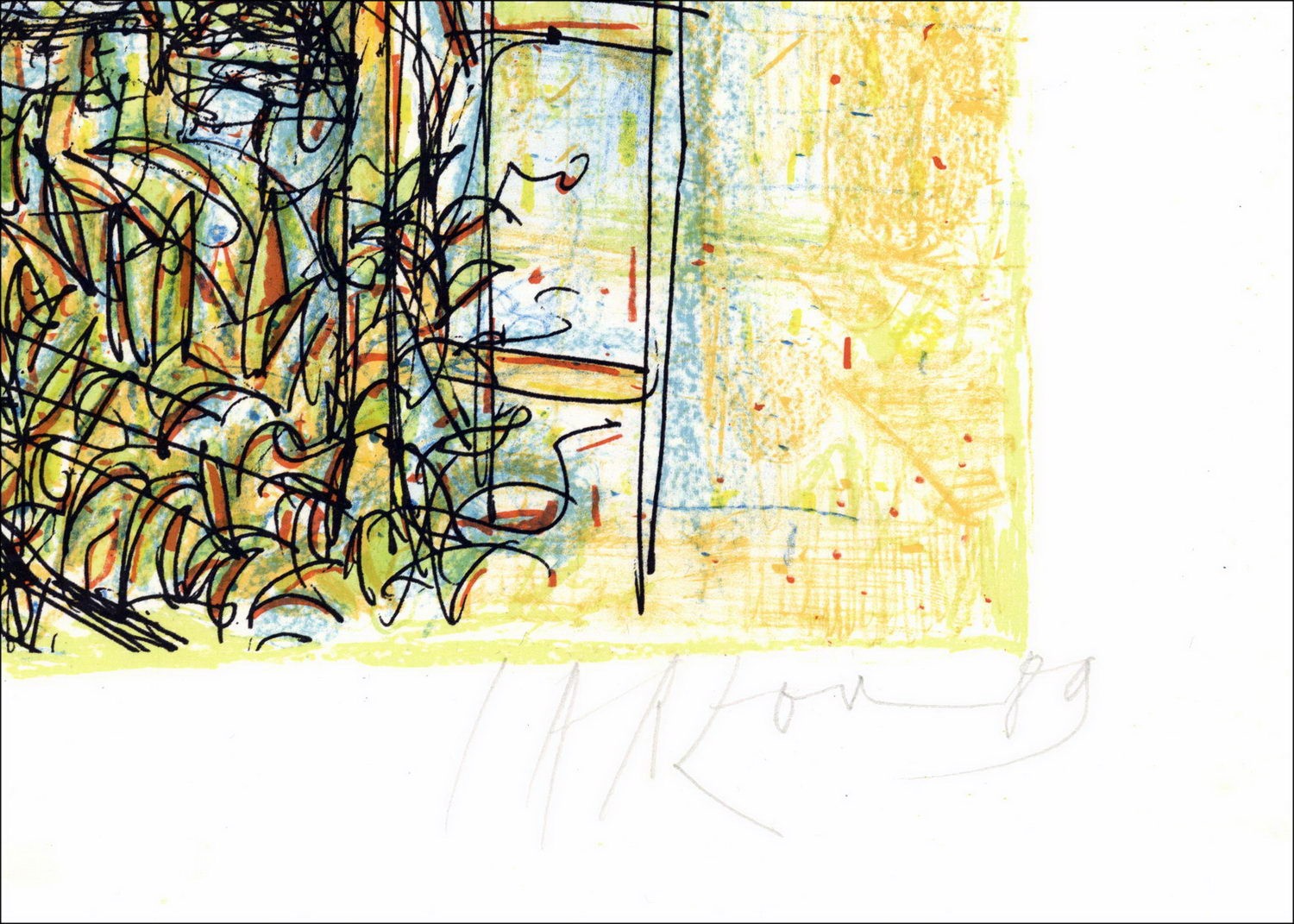 Kaufen Sie den kleinen Teich von Jean Carzou Original-Lithographie - 1989