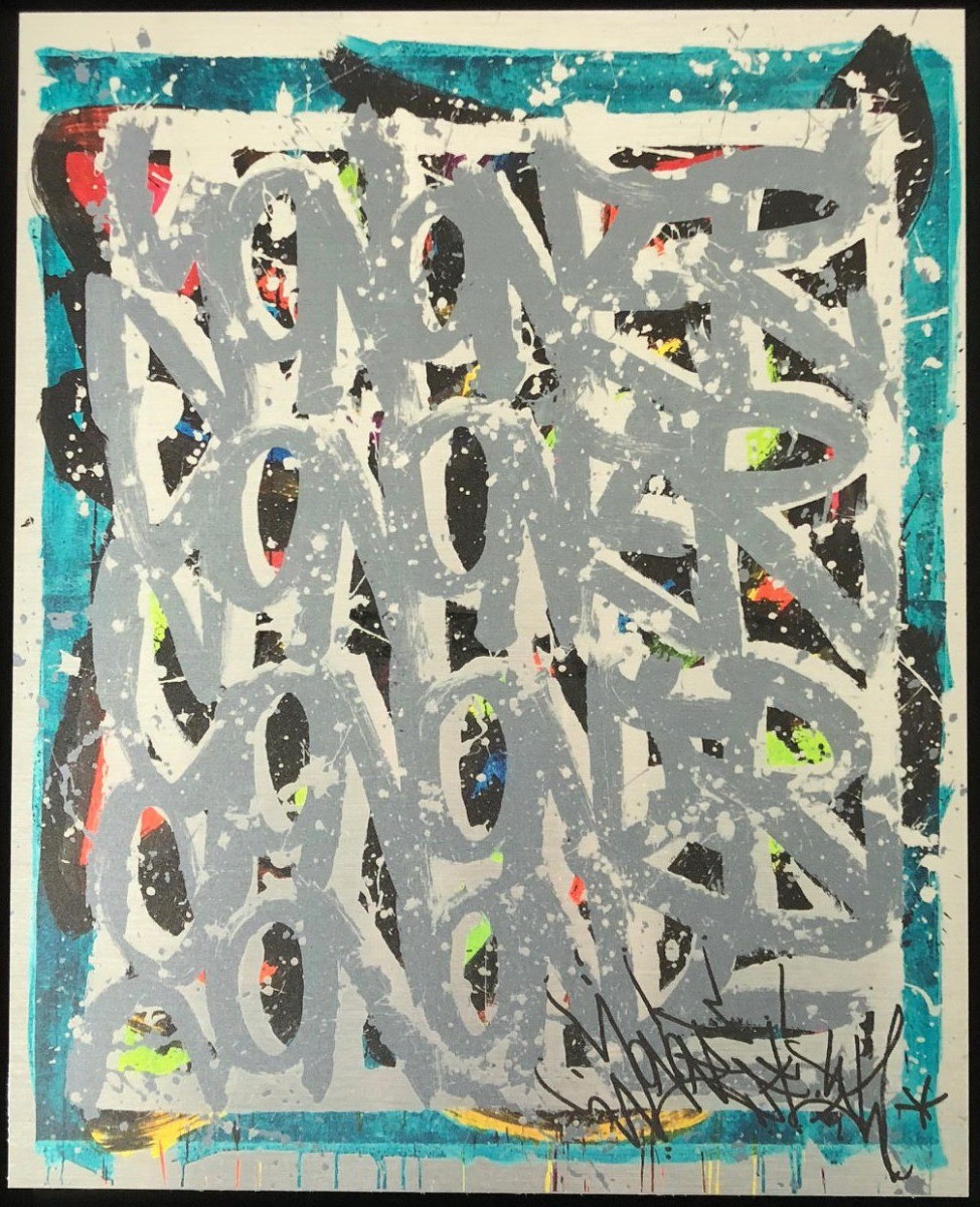 Comprar serigrafía en aluminio de jonone, nacimiento del viento