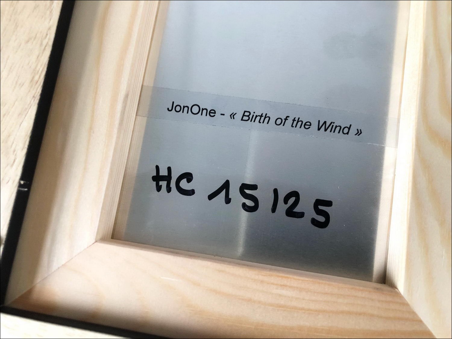 Buy Jonone's Birth of the Wind silkscreen on aluminum