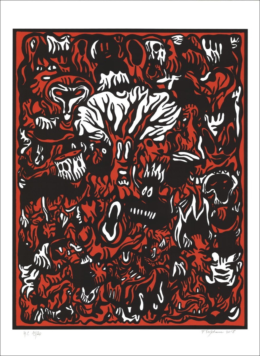 Koop originele lithografie Fabien Verschaere - Nieuwe sprookjes