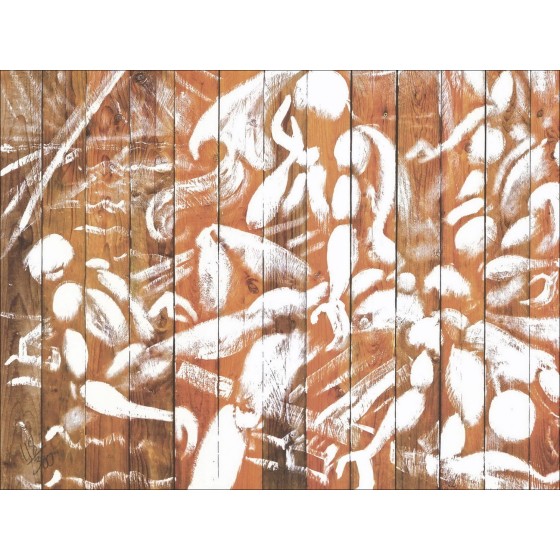 Digigraphie MESNAGER Jérôme - La balsa de la medusa.
