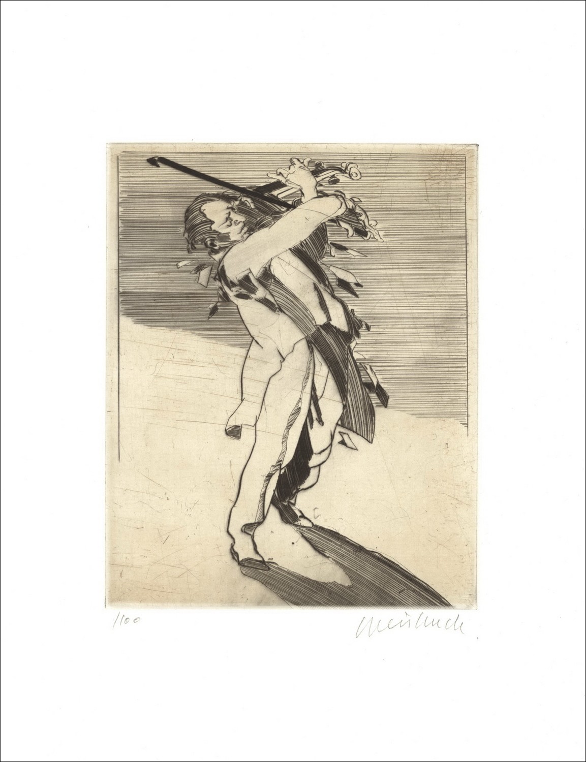 Aankoop Originele gravure Claude WEISBUCH Legato 