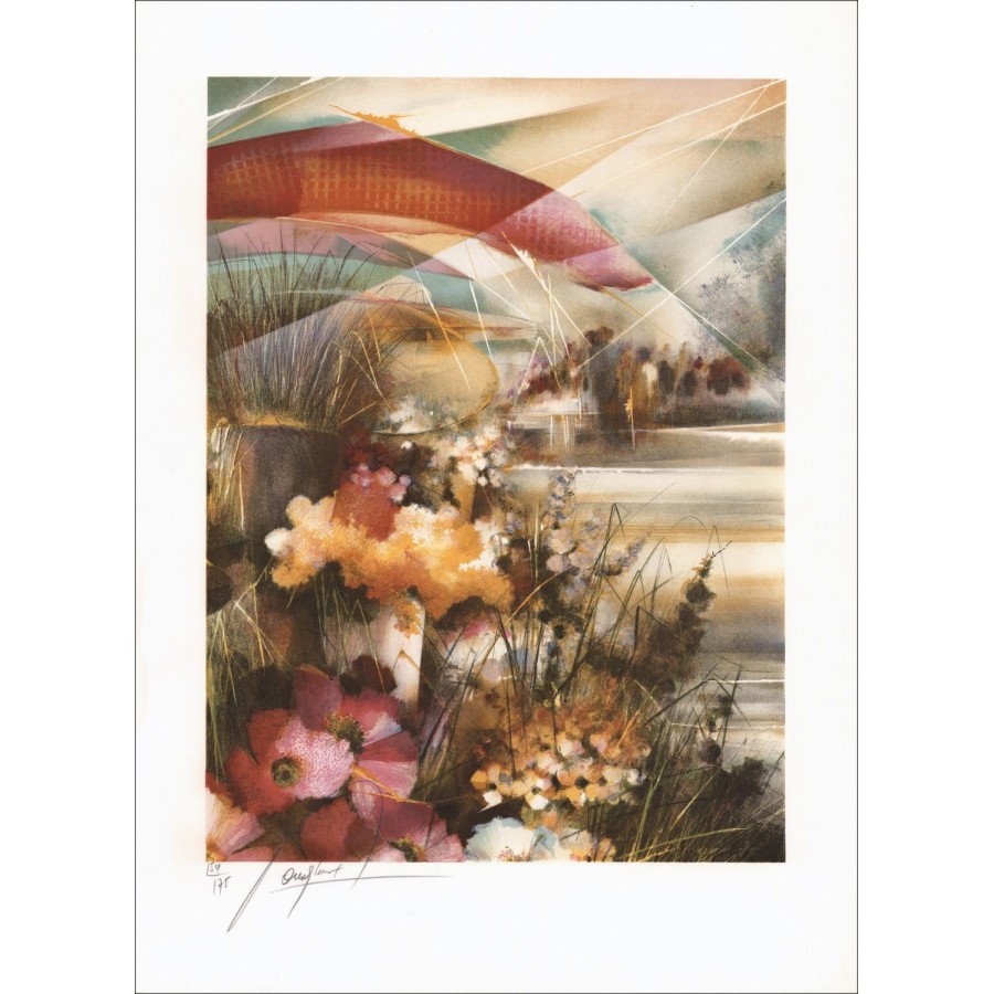 Buy Raymond Landscape Chicken Original Lithograph 