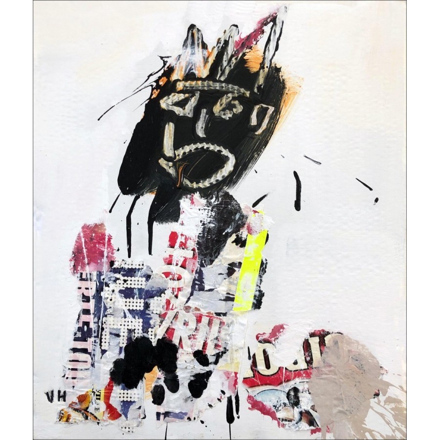 Buy Original Painting Victor HASCH JM Basquiat 46x39cm