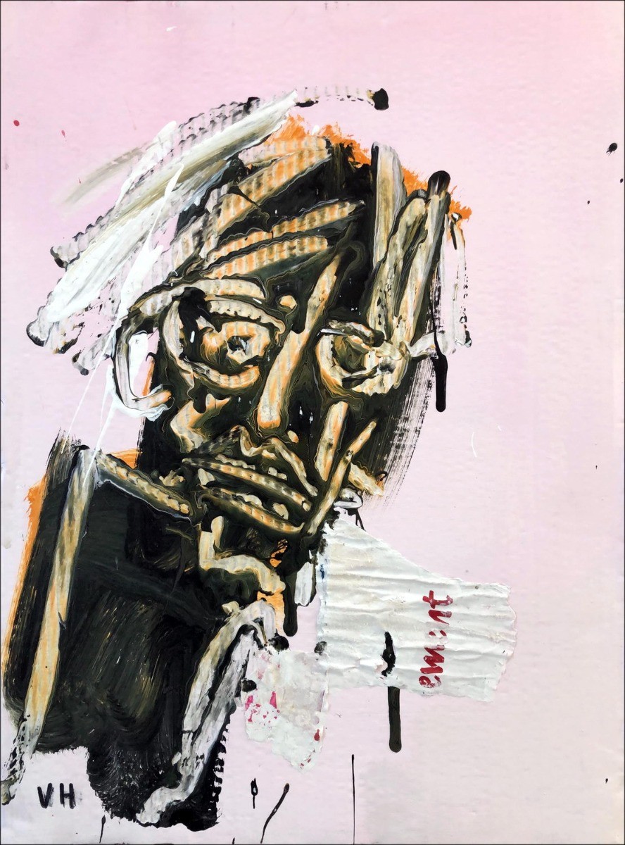 Acquista Victor HASCH Original Andy Warhol Pittura
