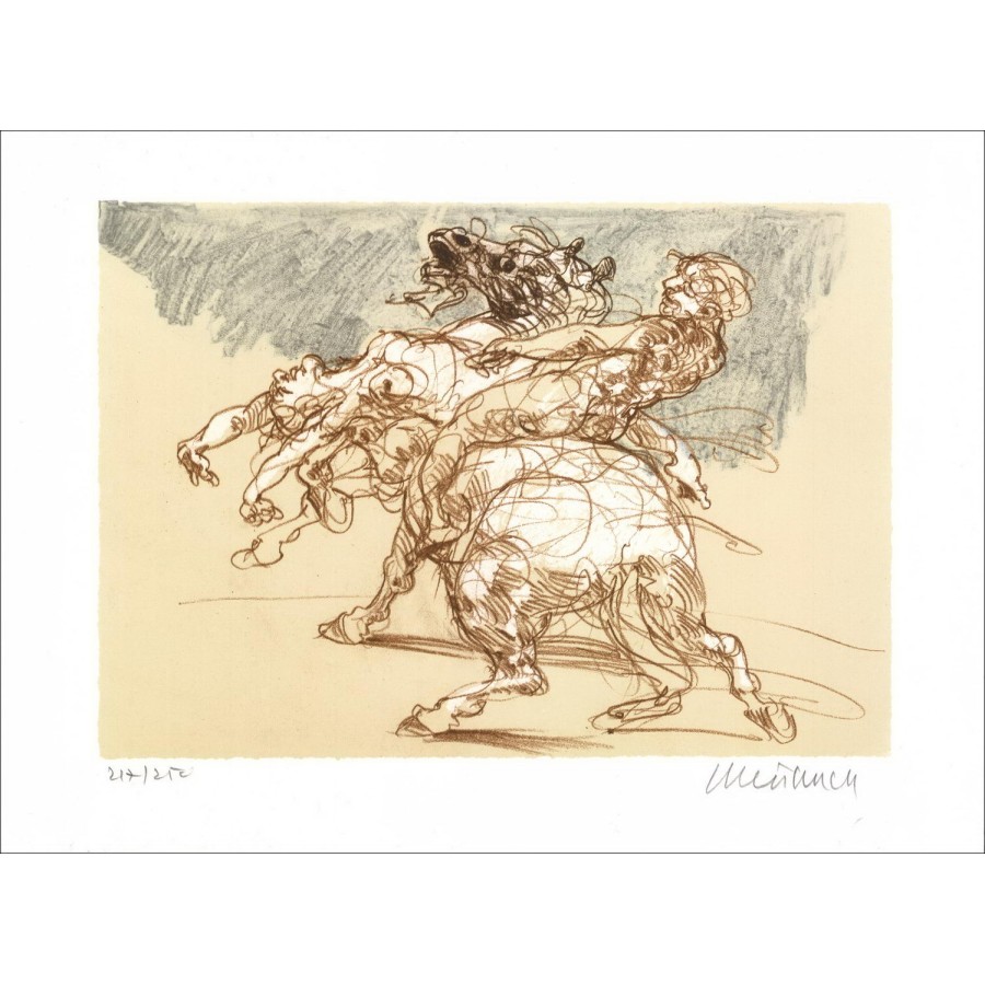 Kaufen Sie Claude Weisbuch Entfernung von Sabines Original-Lithographie