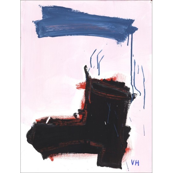 Acquista Composizione Pittura acrilica su Victor HASCH PAPER