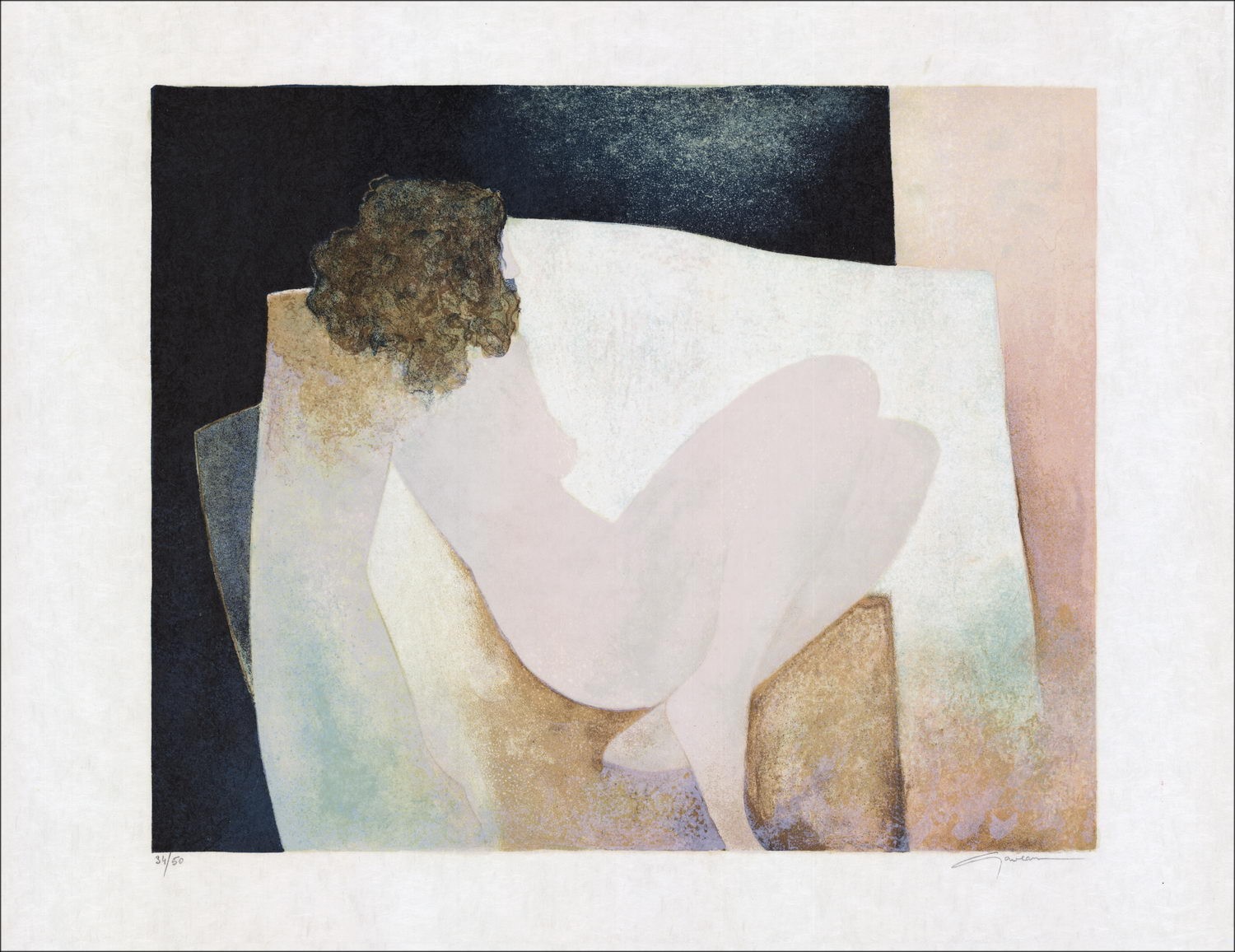 Kaufen Sie Christine eine Original-Lithographie von Claude Gaveau 
