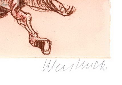 Buy The Circus Squire by Claude WEISBUCH Original Lithograph