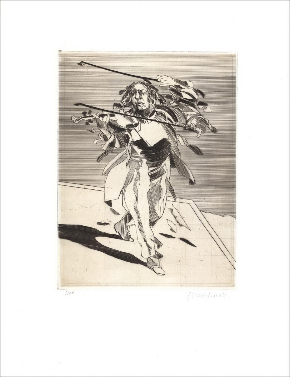 Koop Claude WEISBUCH De vioolspeler, Staccato