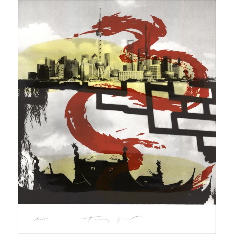 Acheter Tony SOULIÉ Lithographie Originale Shanghai