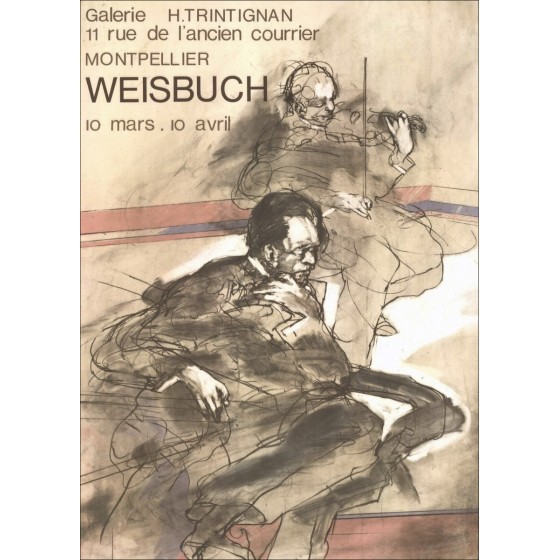 Kaufen Sie Claude Weisbuch Lithographie Galerie H.trintignan