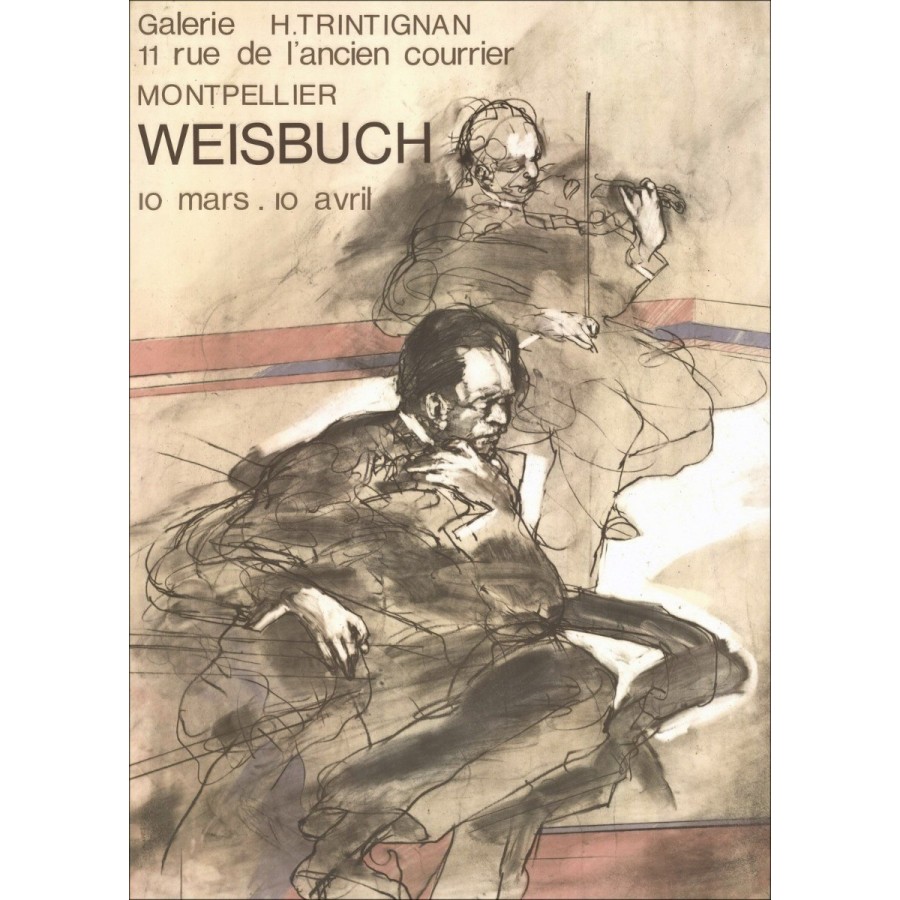Acquista Claude Weisbuch Lithograph Gallery h.trintignan