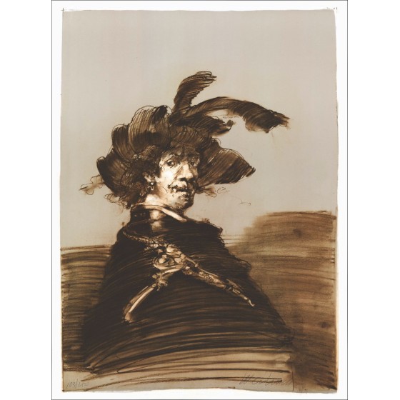 Buy original lithograph R in Captain Claude WEISBUCH's uniform